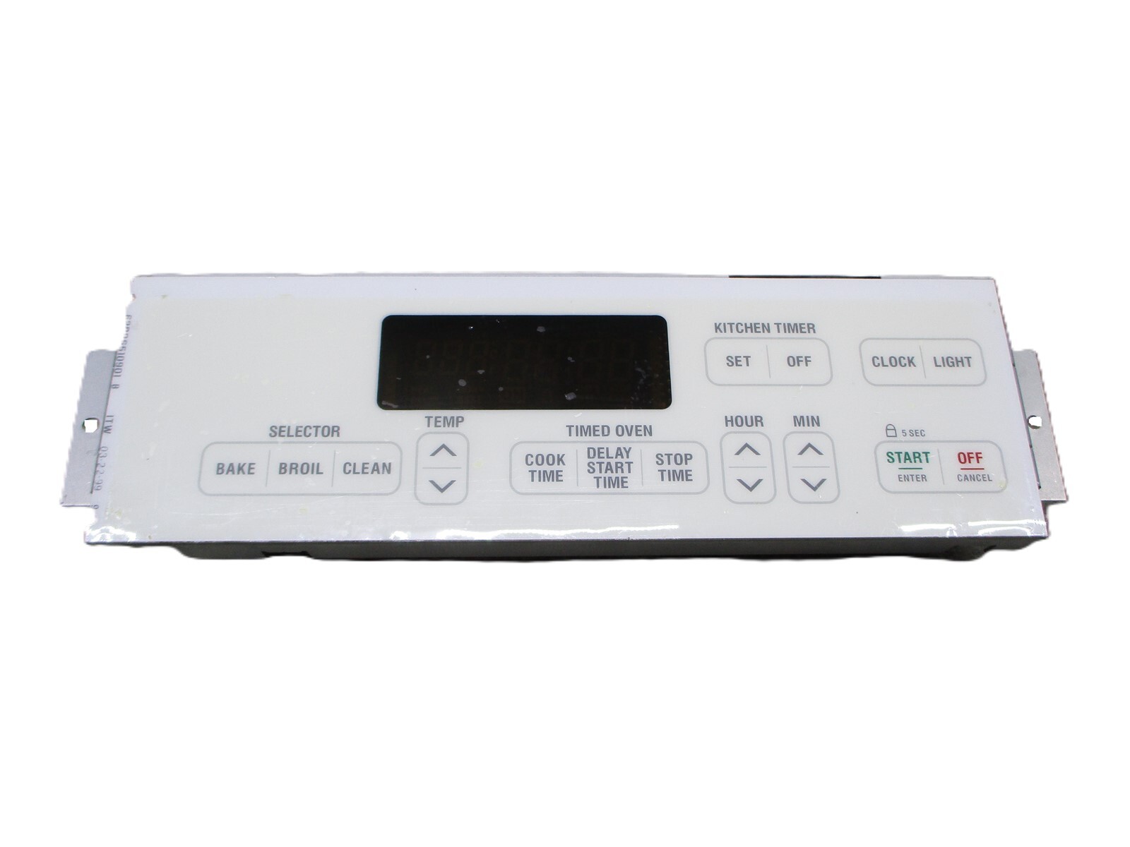 Kenmore Range Board Yellowed Part # 8053737