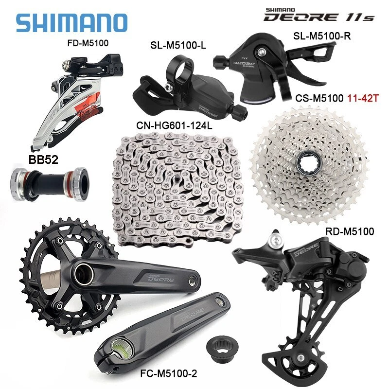 shimano deore 10 speed groupset price