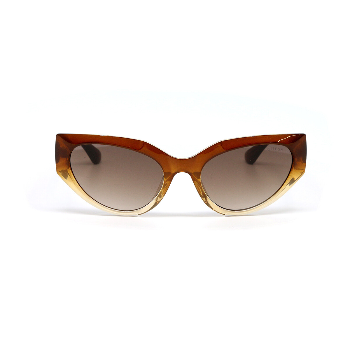 Guess GU7787 47F Brown Havana Cat Eye Plastic Retro  display picture 3