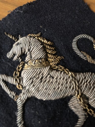 BIN VINTAGE CRFC Chichester RUGBY PATCH Unicorn High Quality - Picture 3 of 5