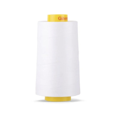 All Purpose Sewing Thread-- Gütermann / Mara 100 -- Color: White # 800 -- 5000 m