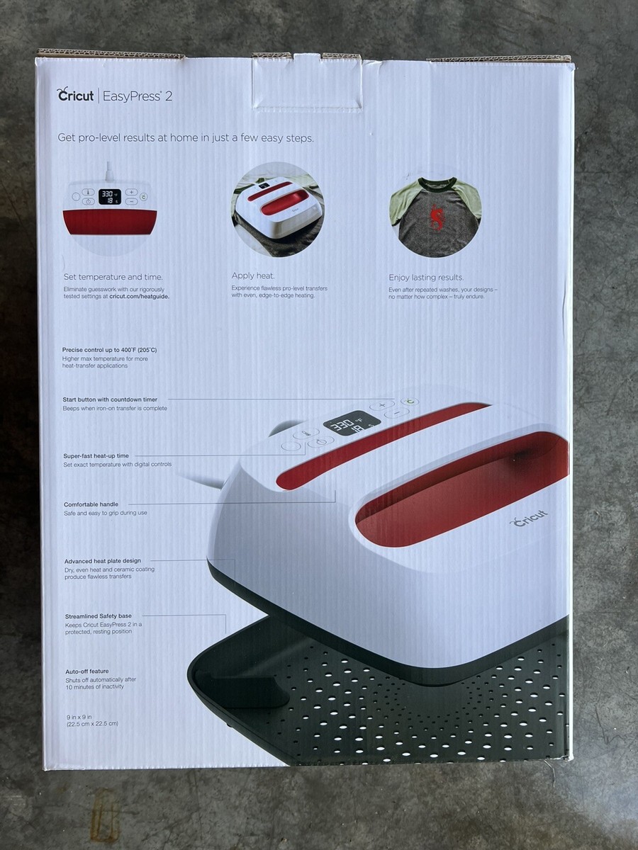 Cricut EasyPress 2 Raspberry W Easy Press Mini Cricut Mat