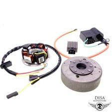 Produktbild - 6 Volt Zündanlage elektronische Zündung Lichtmaschine passend für Zündapp Puch