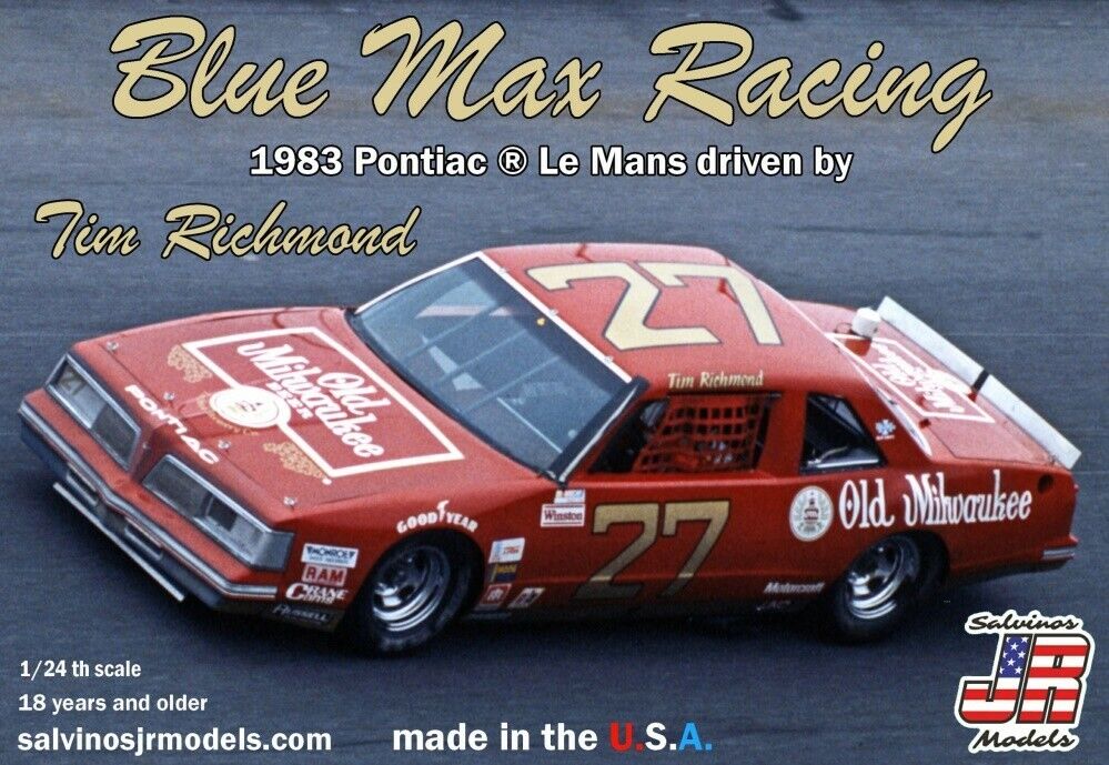 Salvinos Jr Modelli Blu Massimo Gara 1983 Pontiac Le Mans Driven Da Tim Richmond