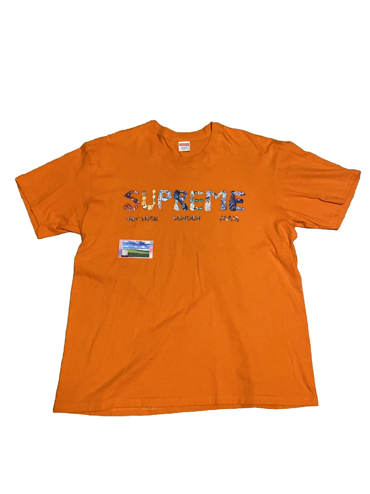 TEE SHIRT HOMME SUPREME SS18 