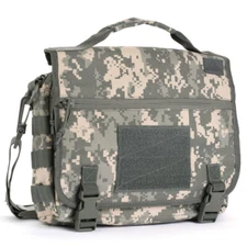 Texas Guard Shoulder Mag Laptop Messenger Molle Shoulder Bag Army ACU Camo Pack