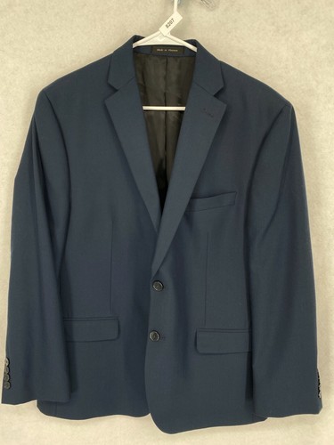 Calvin Klein Suit Jacket 42R Navy Blue 