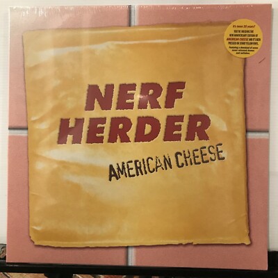 Nerf Herder - American Cheese LP 2022 Fat Wreck   FAT-152-1 [Yellow Vinyl]
