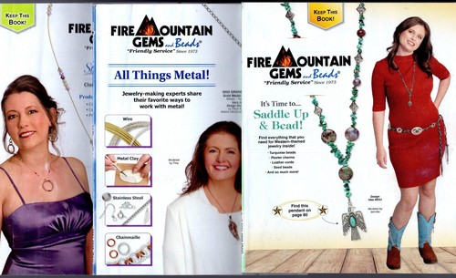 Lot of 3 Fire Mountain Gems and Beads Magazines(Q51, Q56, Q62)2021-2022-2023