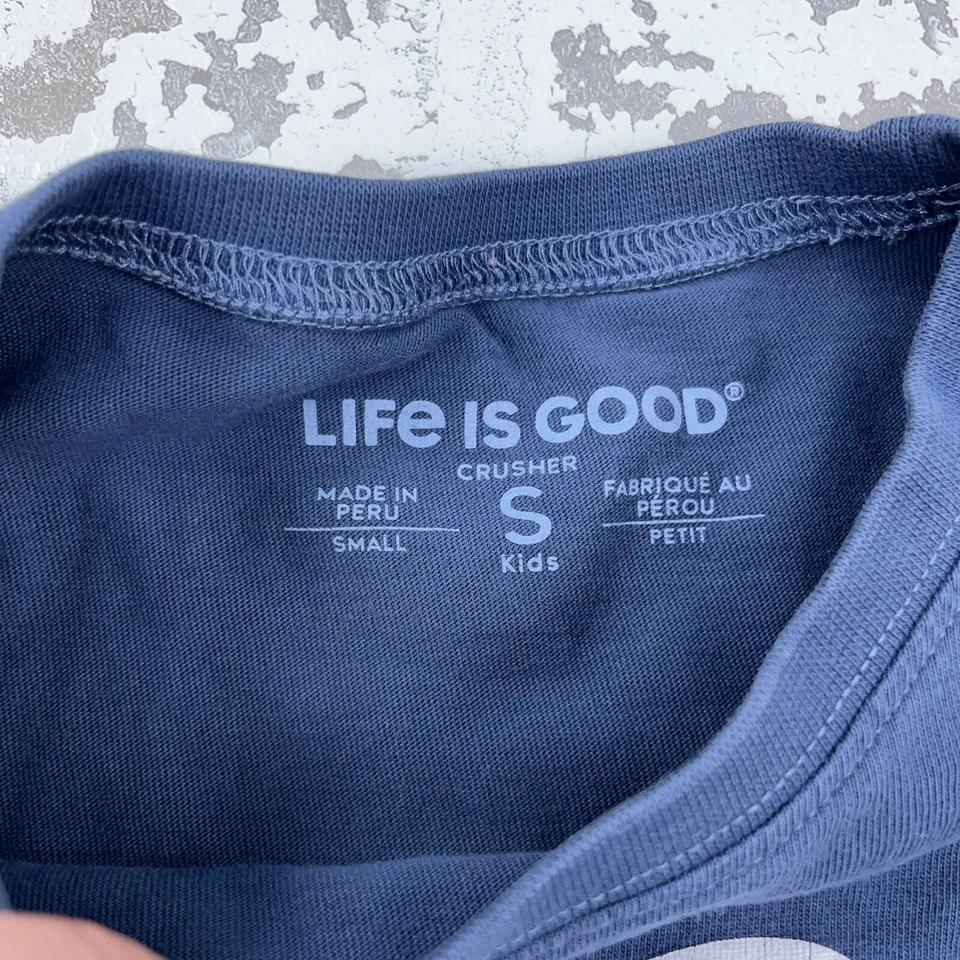 Camisa Life Is Good Niños Pequeña Camiseta Azul El Grinch Dr. Seusss Jóvenes Niños Dibujos Animados Foto 4 de 4