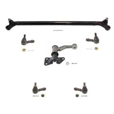 Center Link Idler Arm Inner & Outer Tie Rods 6pc Kit for Nissan Xterra 2000-2004