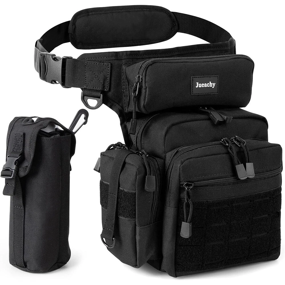 Tactical Military Drop Leg Bag Thigh Pouch Waist Belt Pack Outdoor Sports Bag
Opens in a new window