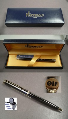 Waterman Hemisphere ballpoint in bimetall 1990ties