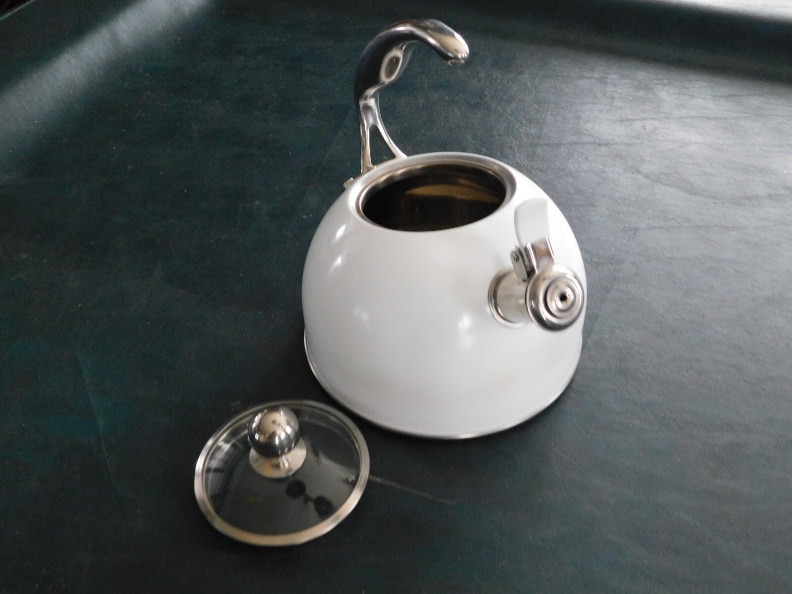 Viking 2.6 QT Tri 3Ply Base Stainless Steel Whistling Tea Kettle