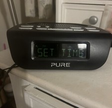 PURE Siesta Mi Series 2 DAB FM  #DualAlarm #ClockRadio Green LED Auto Dimmer
