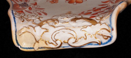 Extremely Rare 1813 Masons Ironstone Dessert Centerpiece Elephant Foot Imari - Picture 17 of 19