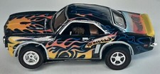 New Auto World Flamed Hot Wheels 1969 Chevy Camaro SS Xtraction Slot Car For AFX