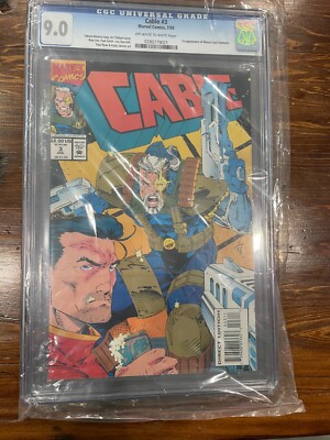 Cable 3 CGC 9.0 Marvel Comics 1993, 1st Weasel