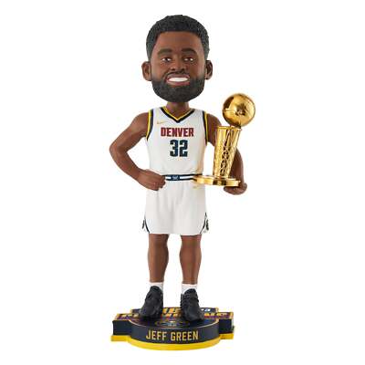 Jeff Green Denver Nuggets 2023 NBA Champions Alternate Uniform Bobblehead NBA
