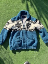 Lost Horizon Jorunn Nordic Cardigan Jacket Size Large / Xl Wool