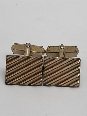 coin cufflinks swank 10k gold cufflinks