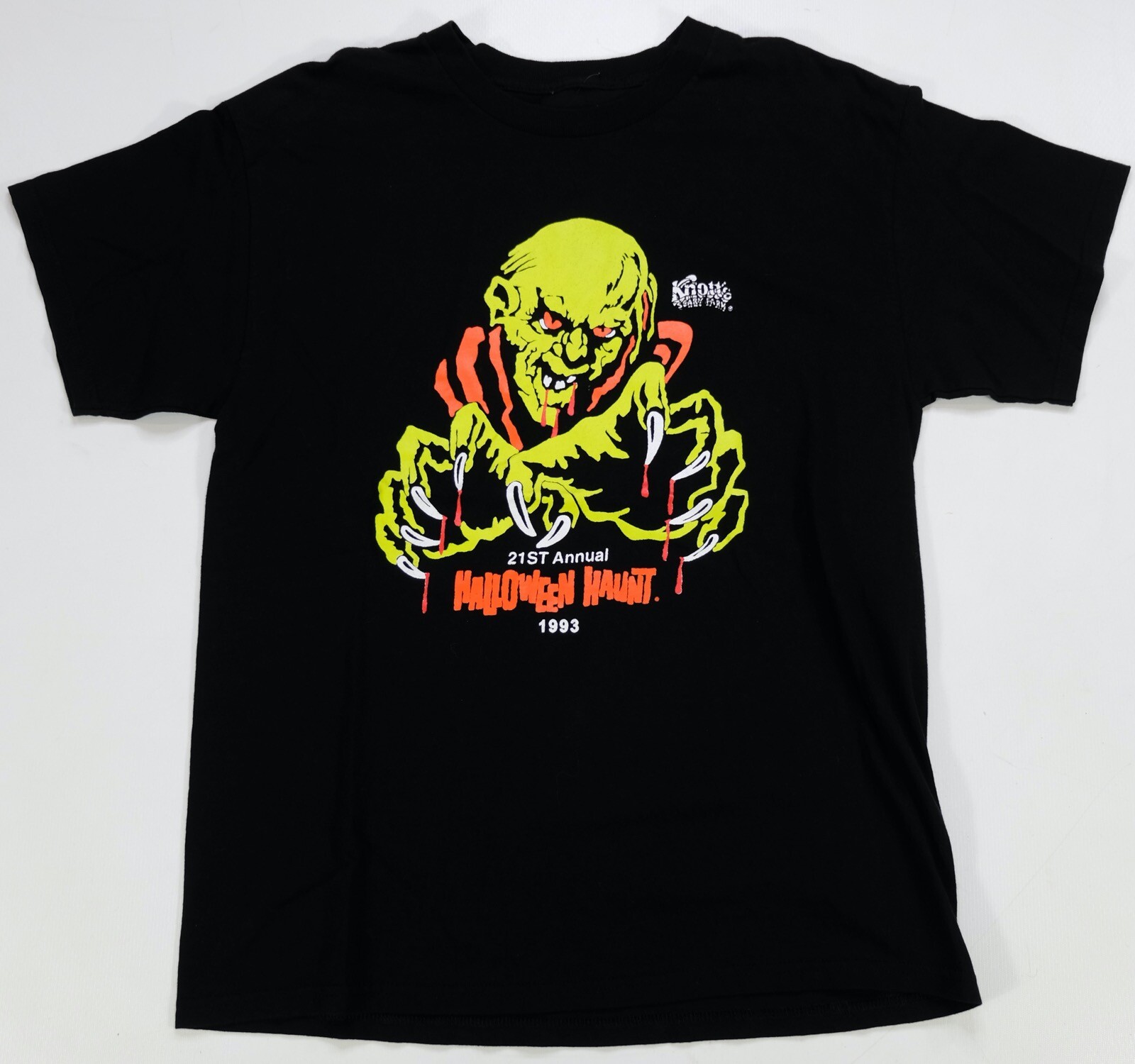 rare-vtg-knott-s-scary-farm-21st-annual-1993-hallowee-gem
