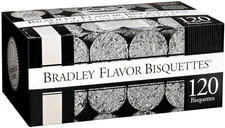 Bradley Smoker Bisquettes for Grilling and BBQ, Cherry Wood Blend, 120 Pack