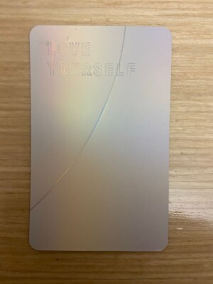 BTS V Taehyung Love Yourself Answer F Version Official Photocard