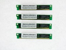 4pc 1MB 3 Chip SIMM Memory 30-pin IBM PC 286 386 486 XT Ram GOLD LEADS