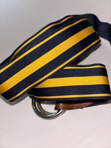 Polo Ralph Lauren Men’s Adjustable Belt Yellow - Afbeelding 1 van 3