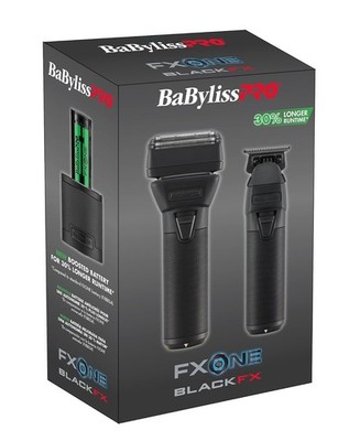 BaBylissPRO FX1FSTMBPK FXONE BlackFX Limited Edition Trimmer Foil Shaver