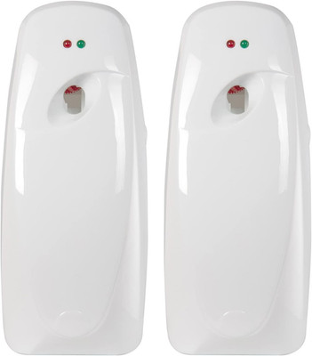 Automatic Air Freshener Spray Dispenser (2-Pack) Wall Mounted or Free Standing,