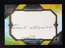 2021 Topps Diamond Icons Cut Signatures Gold 1/1 Earl Averill Auto HOF v9t