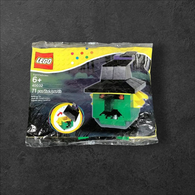 NEW RETIRED 2013 HALLOWEEN SET WITCH HEAD LEGO 40032 SEALED IN BAG