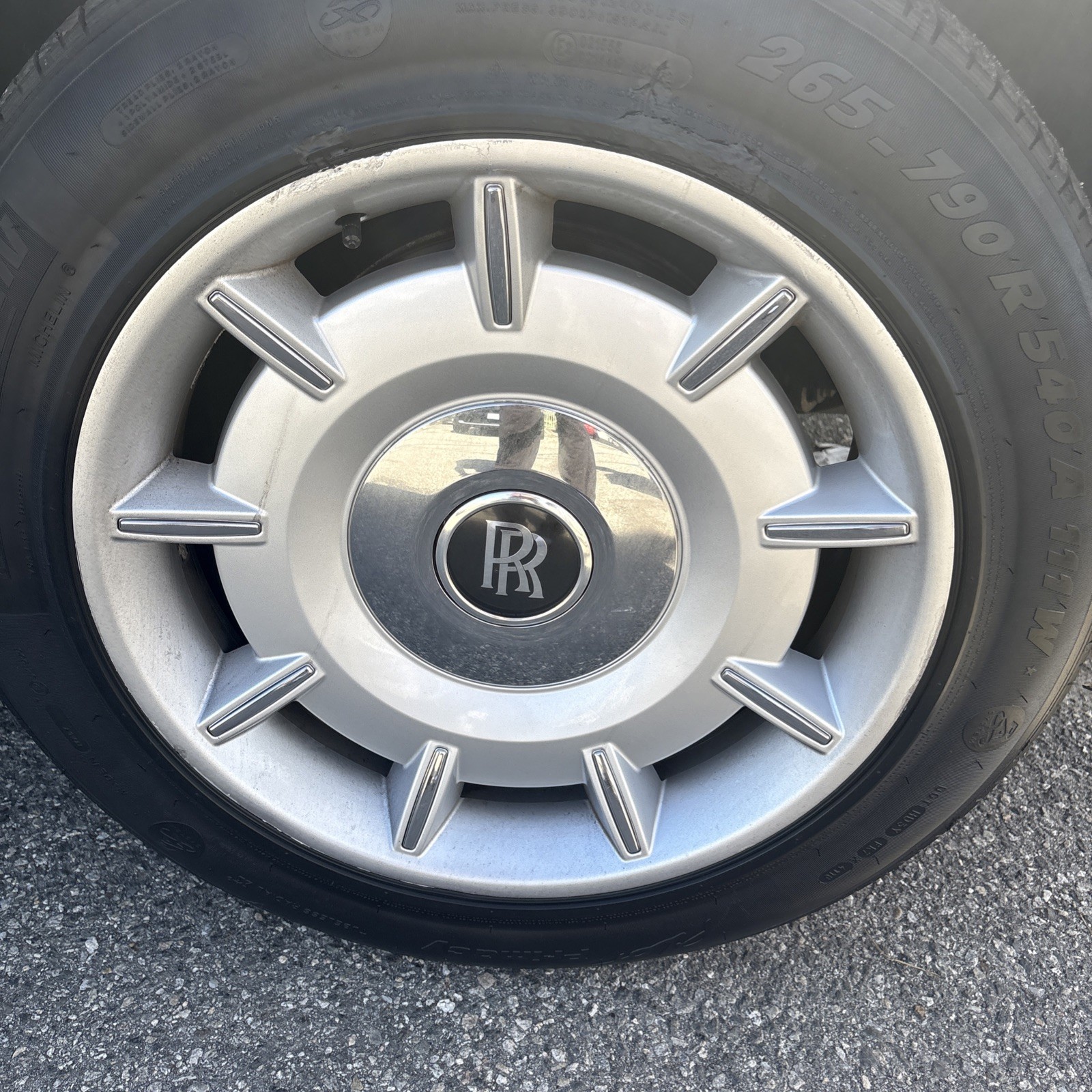 2004 ROLLS ROYCE PHANTOM, MICHELIN, FACTORY 22" WHEELS RIMS TIRES CenterCaps OEM