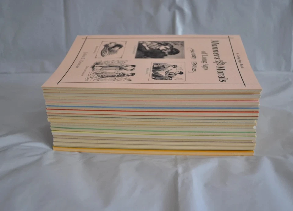 Lot of 20 A Long Ago Books History Nostalgia Stories of 19th Century Booklets - Image 4 of 4