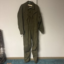 US Army Combat Vehicle Crewman Coveralls Size Medium Long 1989 Dated
