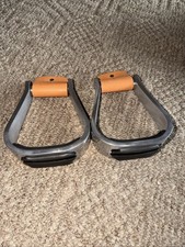WESTERN STAFFE ALLUMINIO PER SPORT EQUESTRI ANTISCIVOLO GOMMA NERA INCISA