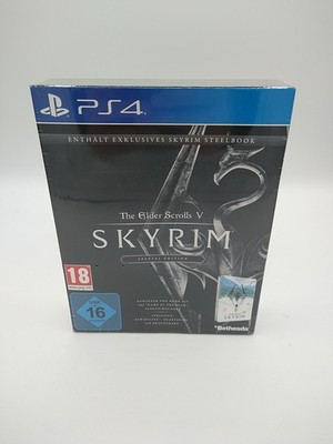 The Elder Scrolls V 5 Skyrim Special Edition Steelbook Sony PS4 Playstation 4