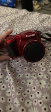 Canon Red Point Shoot Digital Camera
