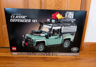LEGO Icons 10317 Land Rover Classic Defender 90   New, Sealed (Damaged Box)
