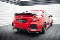 Maxton Design Heckspoiler 3D Passend FüR Honda Civic Si Mk10 Schwarz Hochglanz