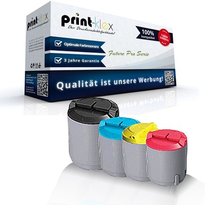 4x Qualitäts Tonerkartuschen für Xerox Phaser6110MFP Color Fa Future Pro