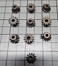 10 A.C. Gilbert Erector "P13" 12-Tooth Gears, tapered teeth, set screws included
