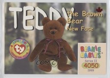 1999 Ty Beanie Babies Series 2 Chase Maple Leaf Teddy the Bear #234 ha8