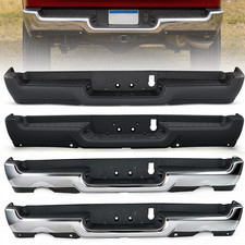 Vrc Chromeblack Steel Rear Bumper For Ram 1500 2019 2021 2022 2023 2024 Vrc Chromeblack Steel Rear Bumper For Ram 1500 2019 2021 2022 2023 2024