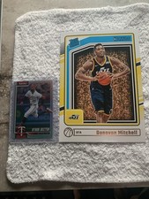 DONOVAN MITCHELL 2024/25 DONRUSS OVERSIZED RATED ROOKIE CARD(reprint)LOOK PICS. rookie card picture