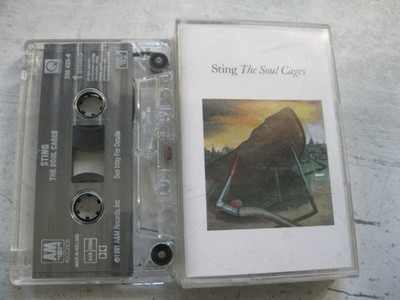 MC Tape Musikkassette Sting - The Soul Cages 1991