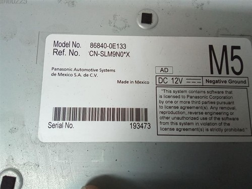 ES350 2021 Chassis ECM 803024 - Picture 2 of 12