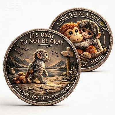 It s Okay To Not Be Okay Coin, Mental Health Encouragement Token